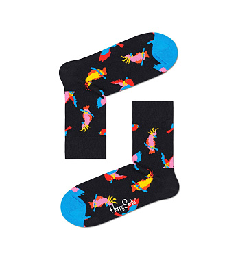 1 Pair Cockatoo Half Crew Sock