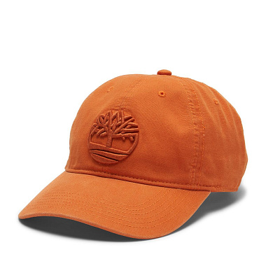 Baseball Cap Tree Logo Cotton Canvas