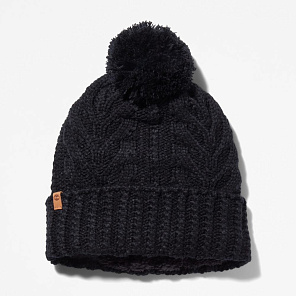 Cable Premium Pom Beanie