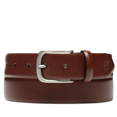 Belt Rounded Buckle Classic Leather 35mm