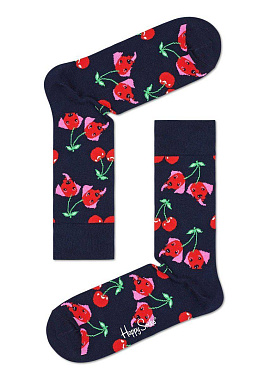 1 Pair Cherry Dog Sock